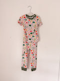 Gingham Veggies Two Piece Set