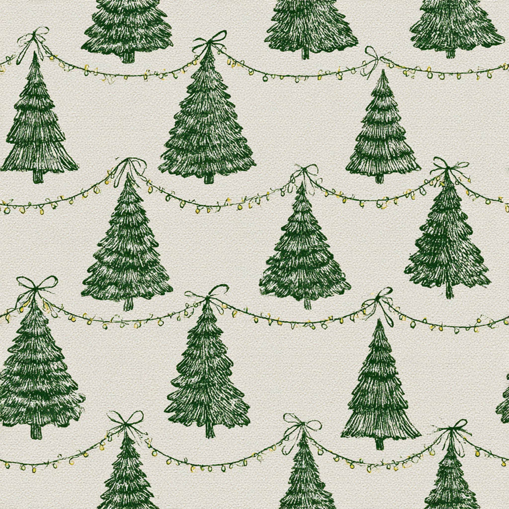 Green Christmas Trees Zippy