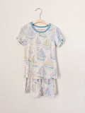 Sailboat Breeze Two Piece Short Set