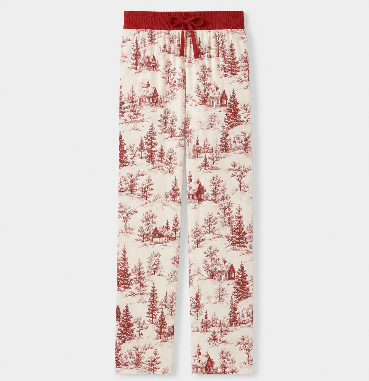 Christmas Toile - Adult Pants