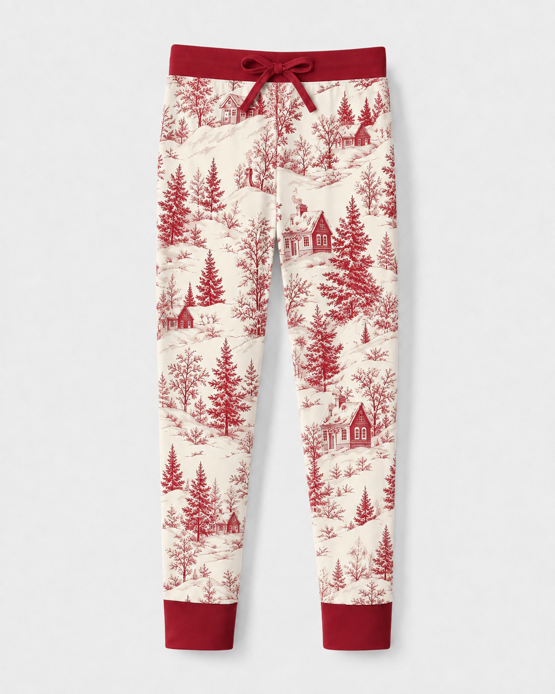 Christmas Toile Juniors Joggers
