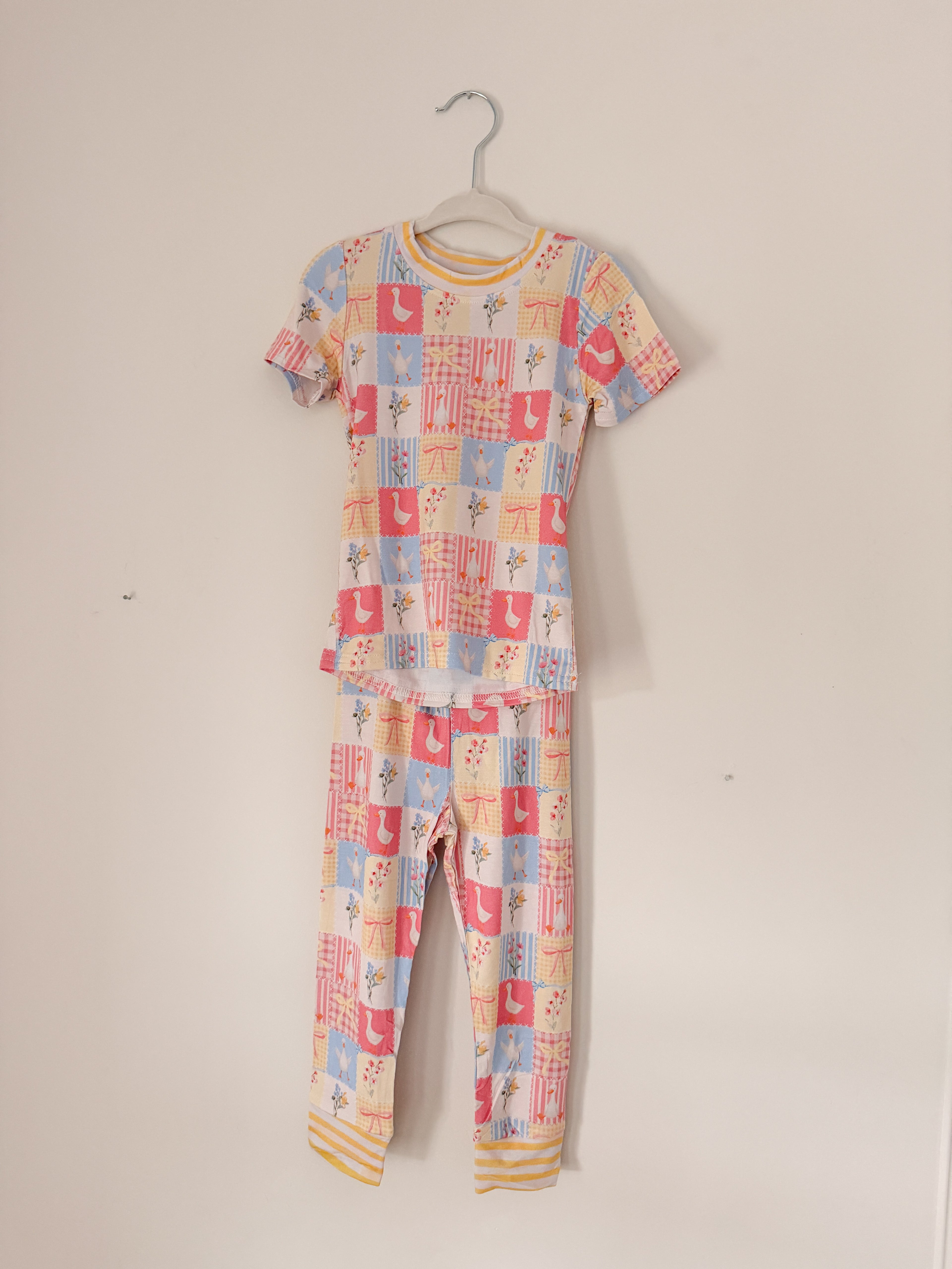 Goose Patchwork Two Piece Set