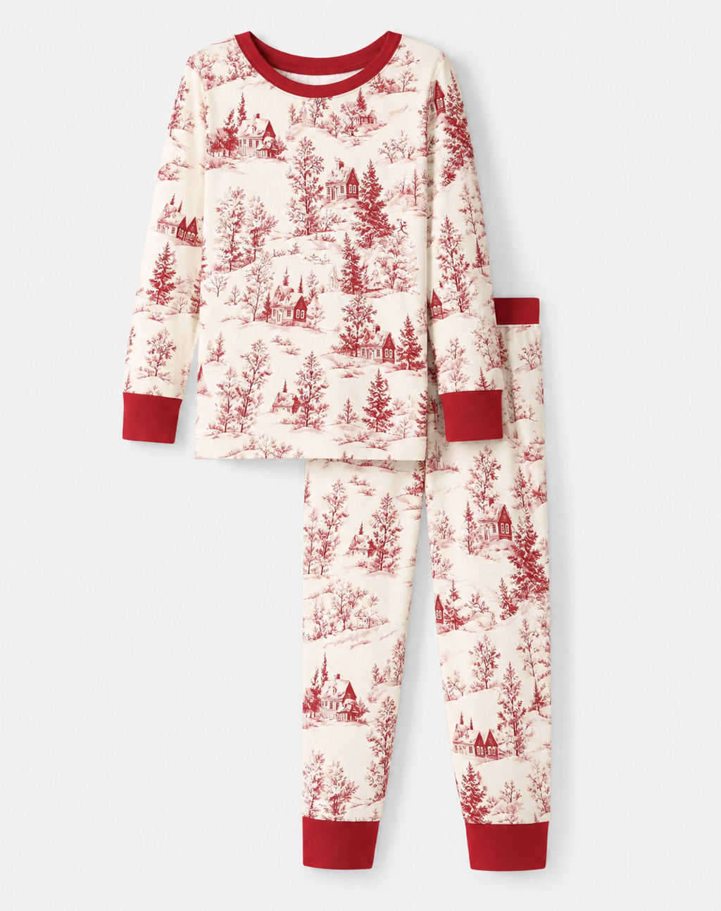 Christmas Toile Two Piece Set