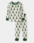 Green Christmas Trees Two Piece Set
