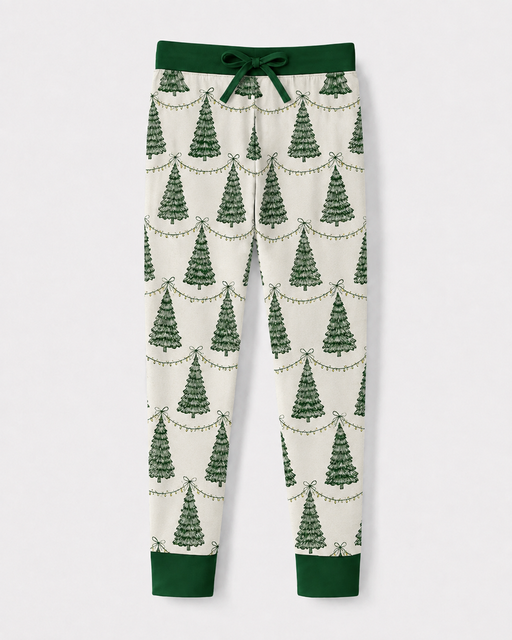 Green Christmas Trees Juniors Joggers
